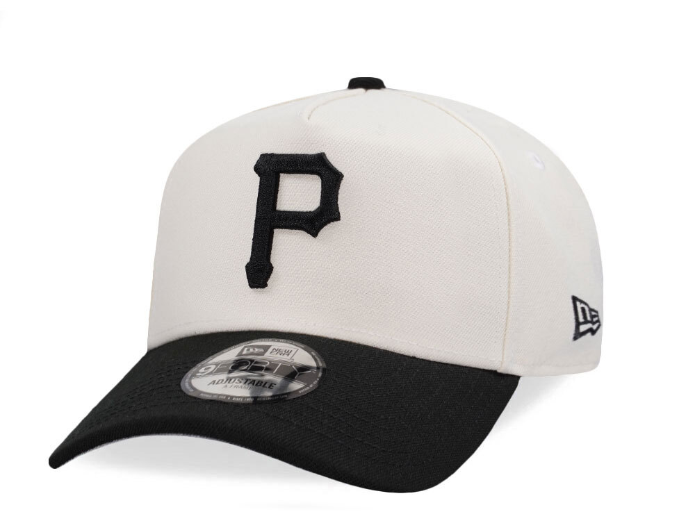 New Era Pittsburgh Pirates Chrome Two Tone Edition 9Forty A Frame Snapback Hat