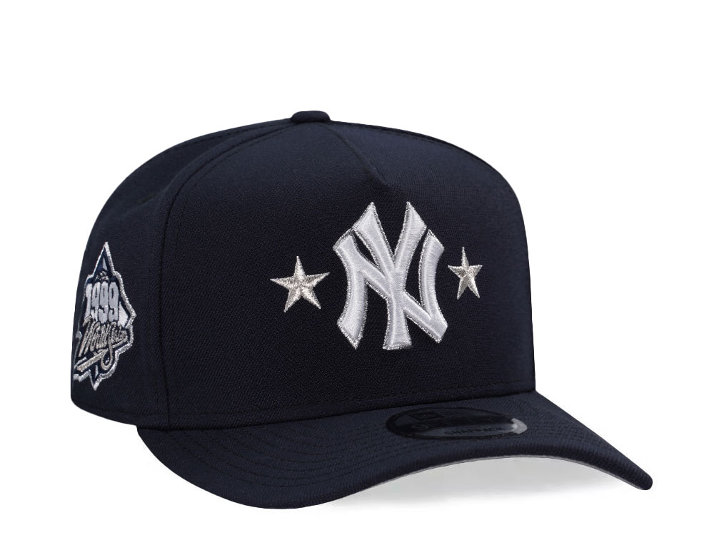 New Era New York Yankees World Series 1999 Navy Prime Edition 9Fifty A Frame Snapback Hat