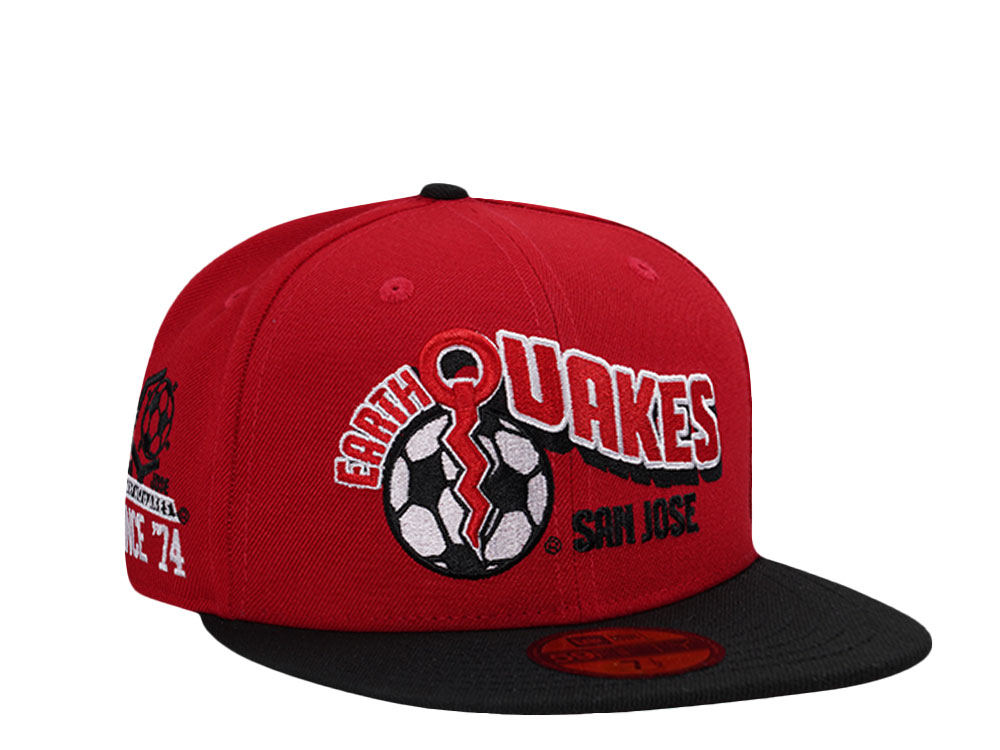 New Era San Jose Earthquakes MLS Throwback Two Tone Edition 59Fifty Fitted Hat