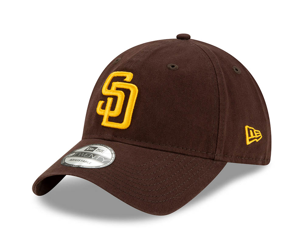 New Era San Diego Padres Core Classic Brown 9Twenty Strapback Hat