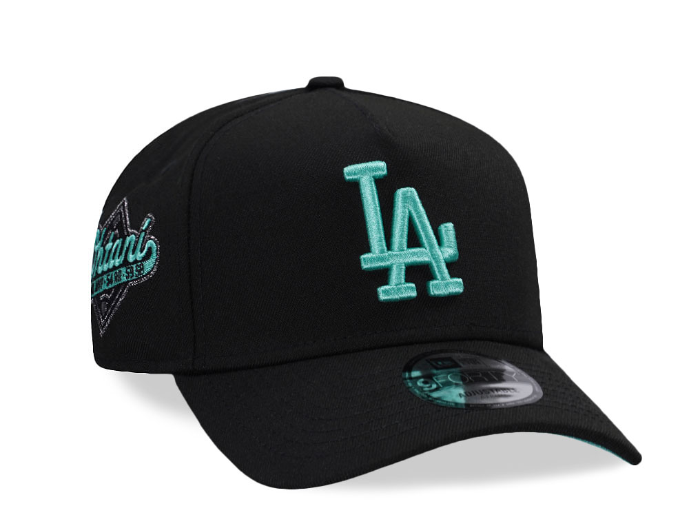 New Era Los Angeles Dodgers Othani Black Mint Edition 9Forty A Frame Snapback Hat
