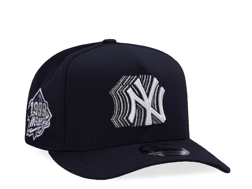 New Era New York Yankees 1999 World Series Navy Edition 9Fifty A Frame Snapback Hat