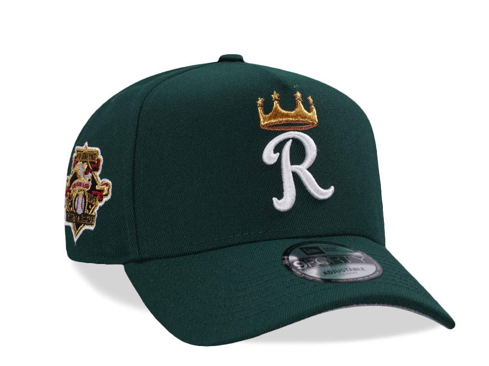 New Era Kansas City Royals American League Green Prime Edition 9Forty A Frame Snapback Hat