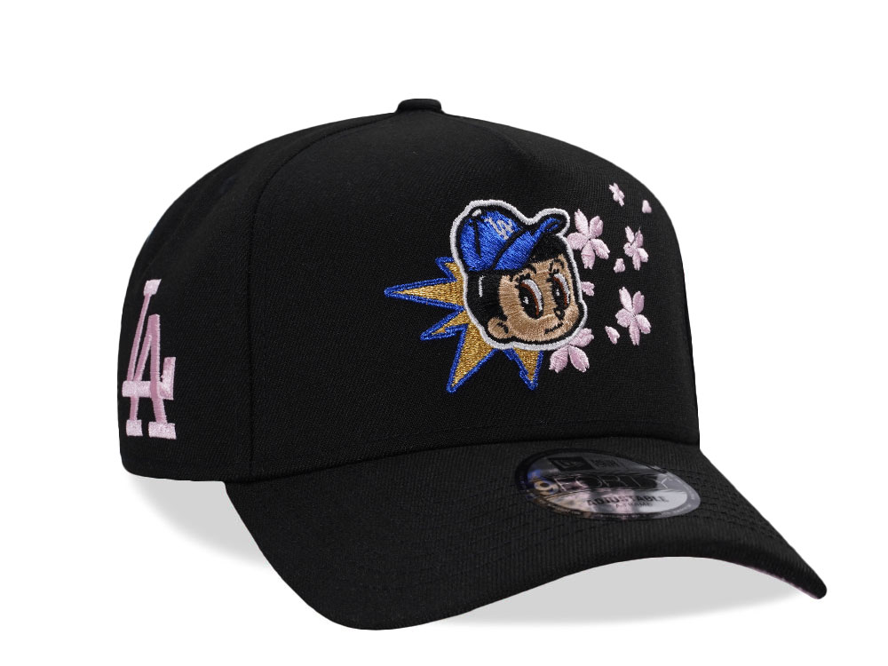 New Era Los Angeles Dodgers Othani Bloom Black Prime Edition 9Forty A Frame Snapback Hat
