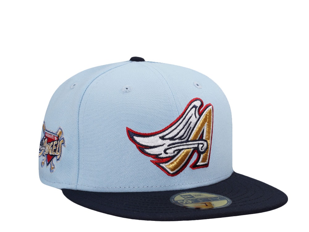 New Era Anaheim Angels Sky Gold Two Tone Edition 59Fifty Fitted Hat