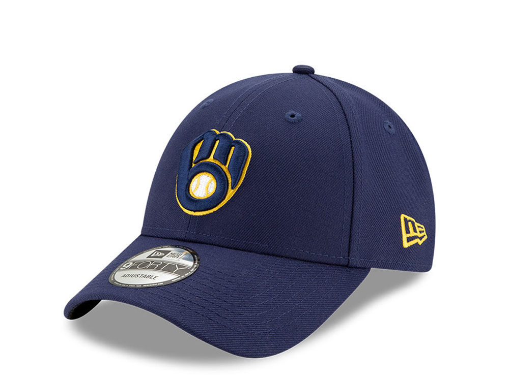 New Era Milwaukee Brewers The League 9Forty Strapback Hat