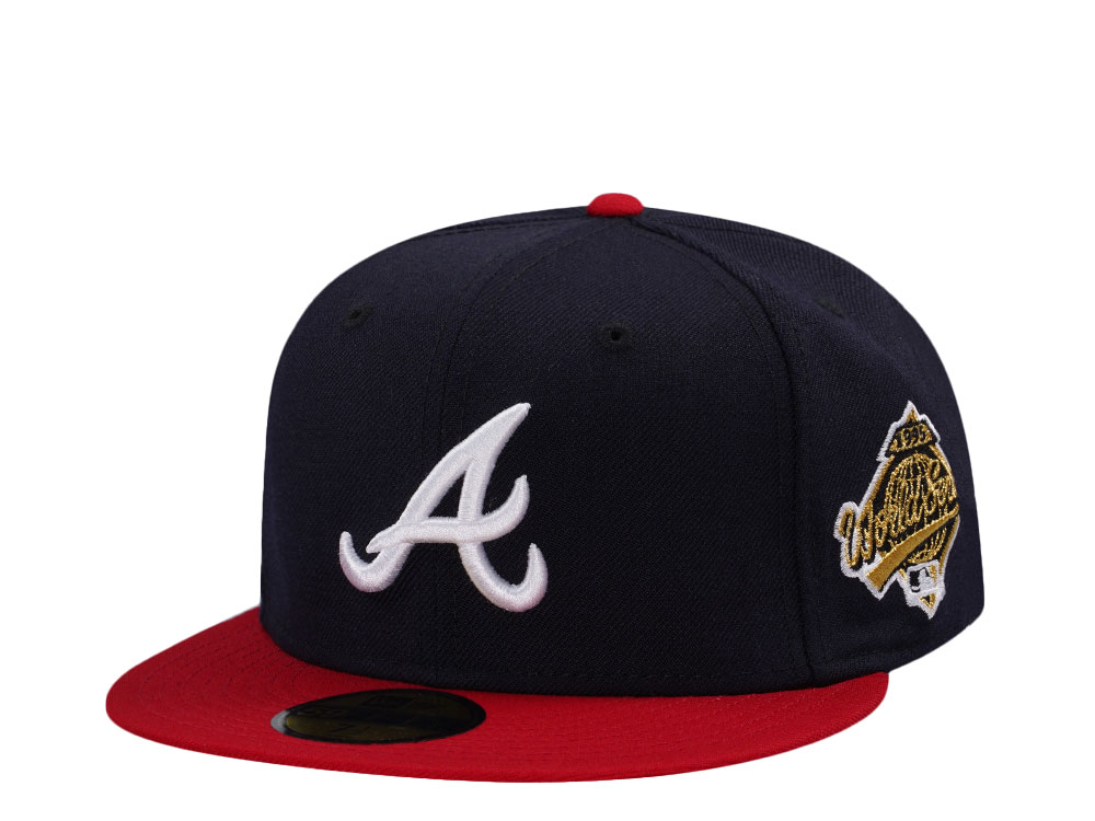 New Era Atlanta Braves World Series 1995 Wool Two Tone Edition 59Fifty Fitted Hat