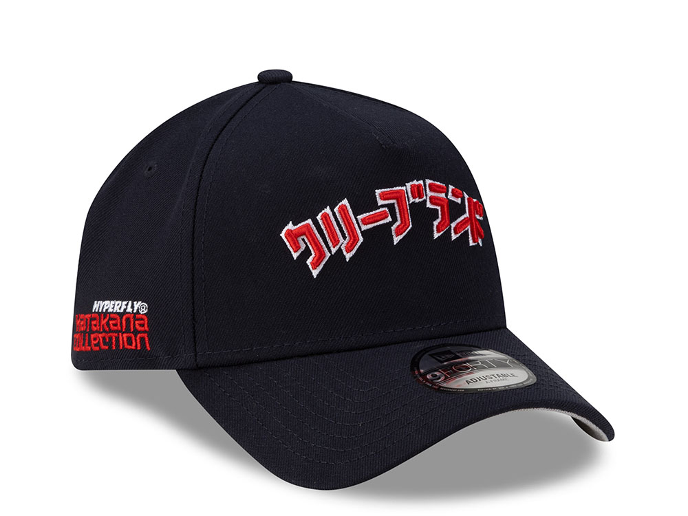 New Era Cleveland Guardians Hyperfly Edition 9Forty A Frame Snapback Hat