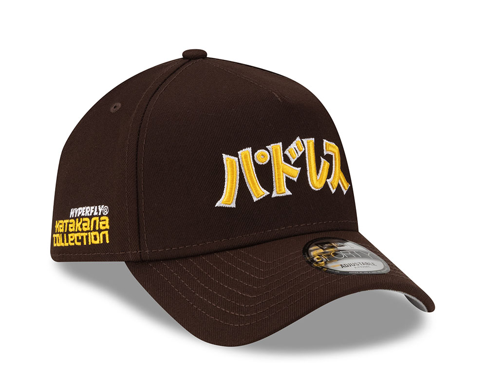 New Era San Diego Padres Hyperfly Edition 9Forty A Frame Snapback Hat