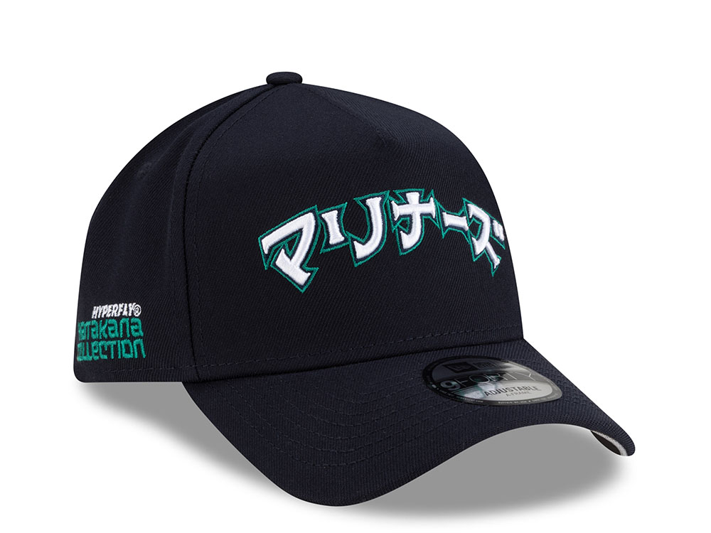 New Era Seattle Mariners Hyperfly Edition 9Forty A Frame Snapback Hat