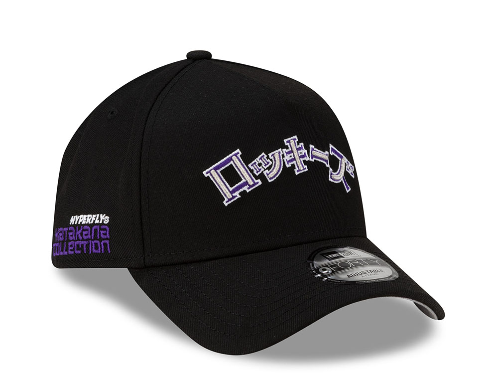 New Era Colorado Rockies Hyperfly Edition 9Forty A Frame Snapback Hat