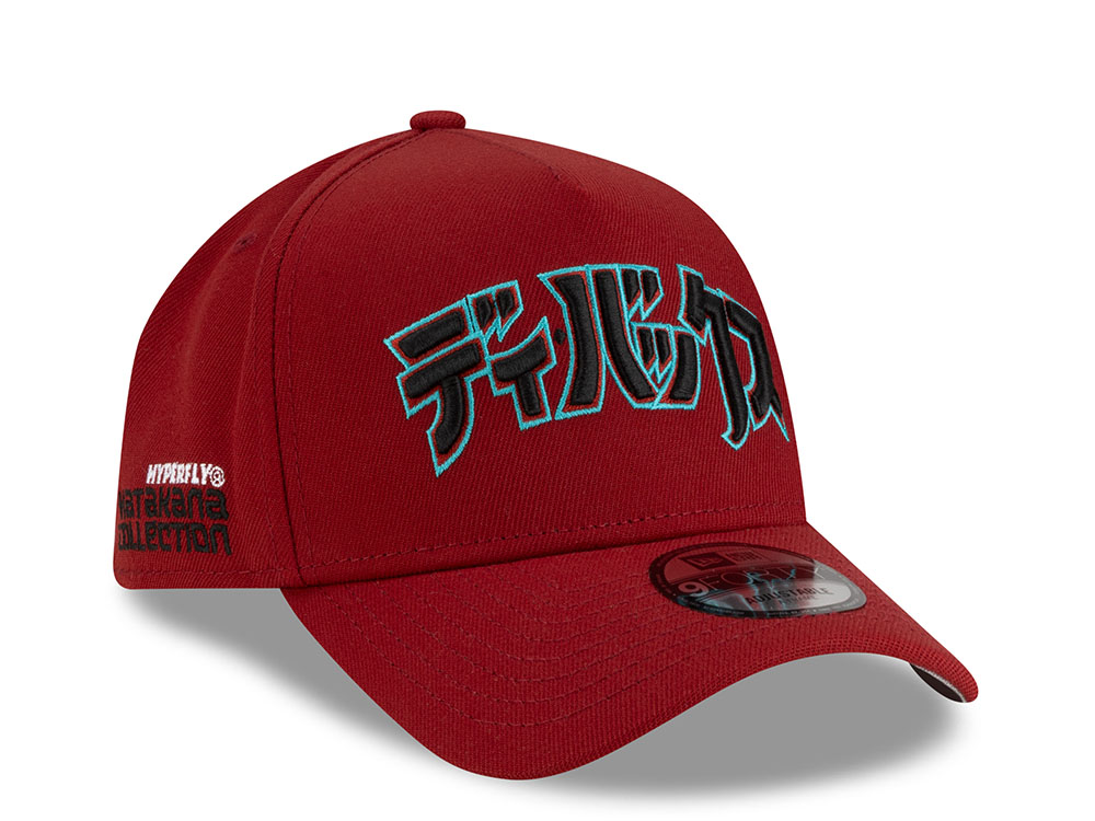 New Era Arizona Diambonbacks Hyperfly Edition 9Forty A Frame Snapback Hat