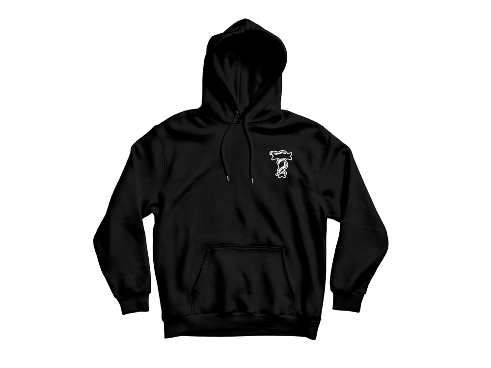Parallel Union  Family Hoodie We Care about Caps Black Skull Edition