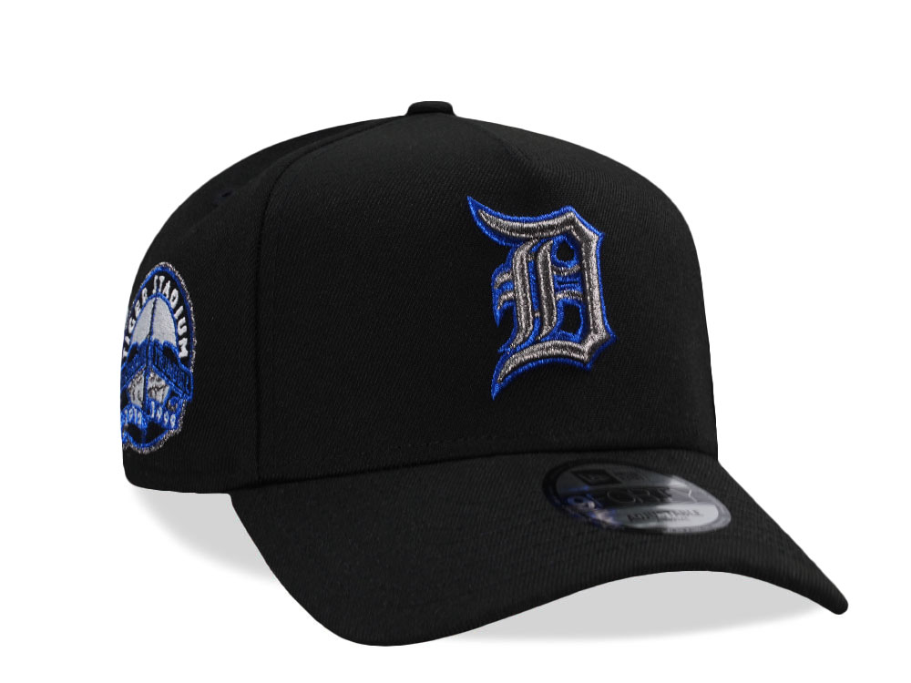 New Era Detroit Tigers Stadium Black Prime Edition 9Forty A Frame Snapback Hat