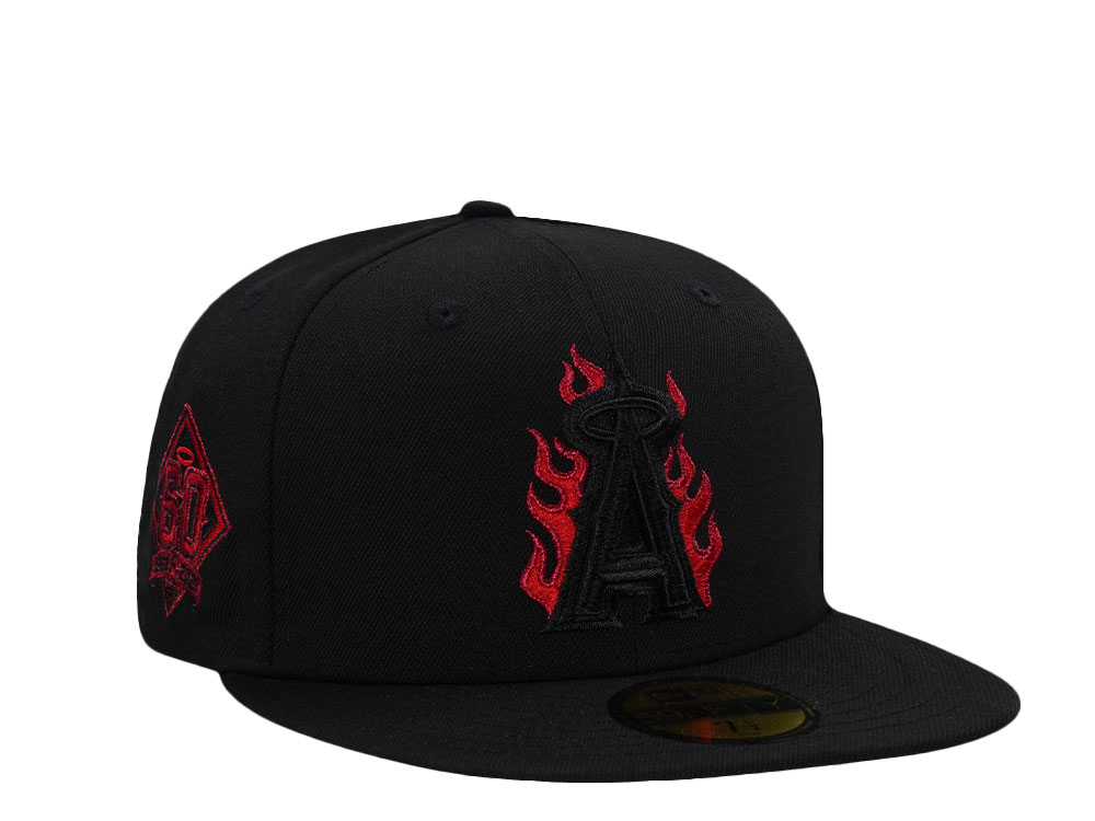 New Era Anaheim Angels 60th Anniversary Flame Prime Edition 59Fifty Fitted Hat