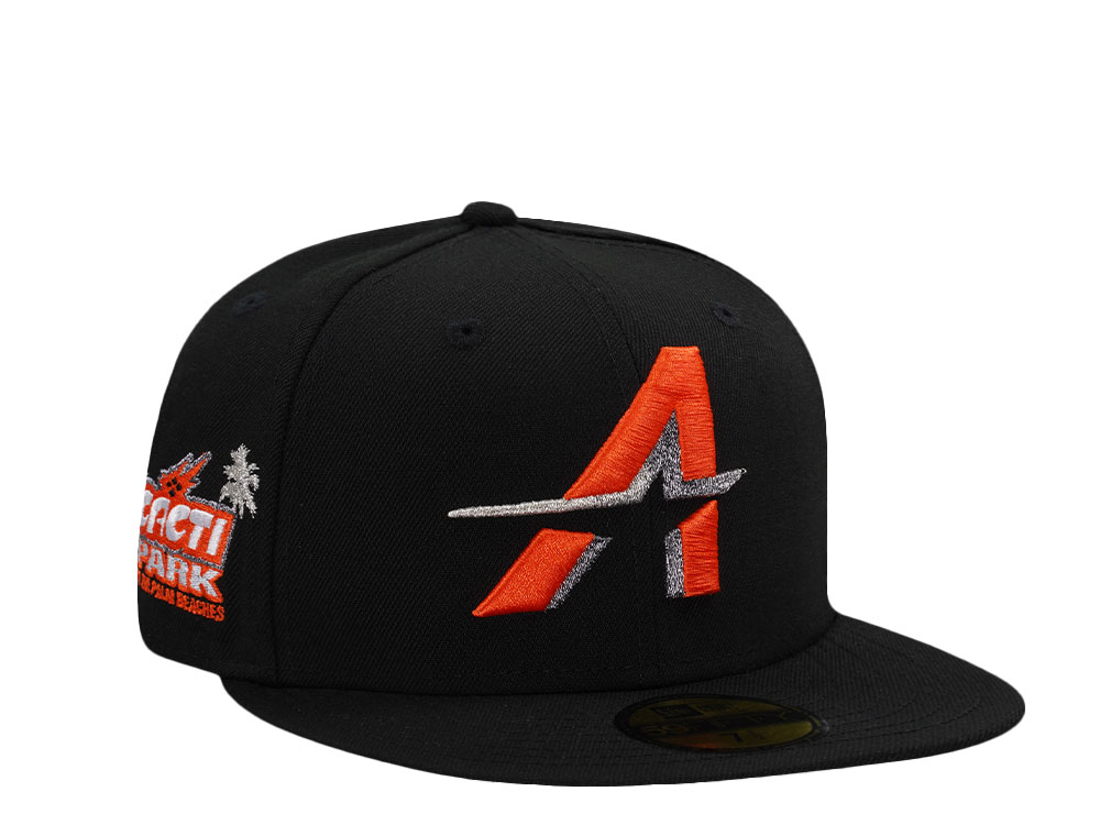 New Era Houston Astros Cacti Park Black Prime Edition 59Fifty Fitted Hat