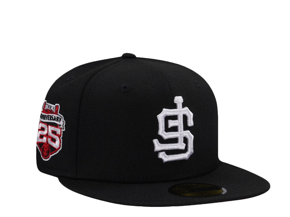 New Era San Francisco Giants 25th Anniversary Black Prime Edition 59Fifty Fitted Hat
