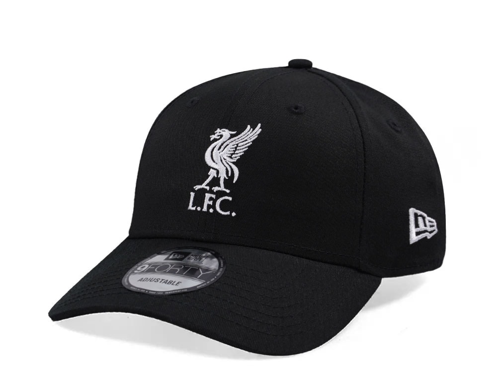 New Era Liverpool FC Core Black 9Forty Strapback Hat