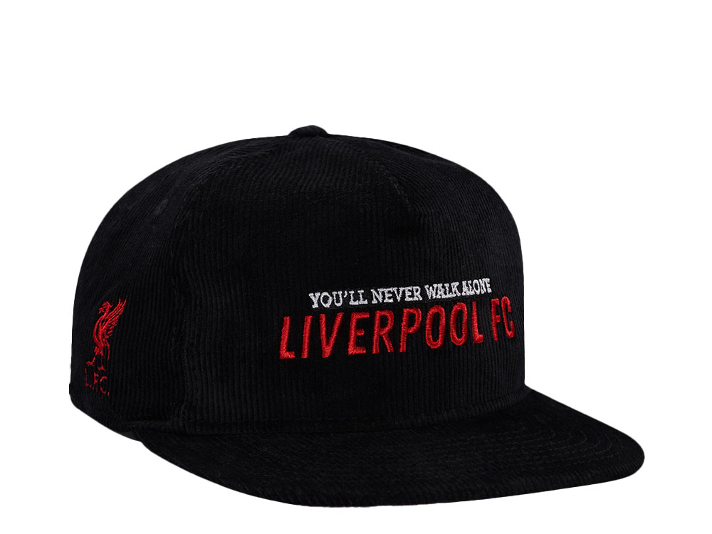 New Era Liverpool FC Black Cord 19Twenty Snapback Hat