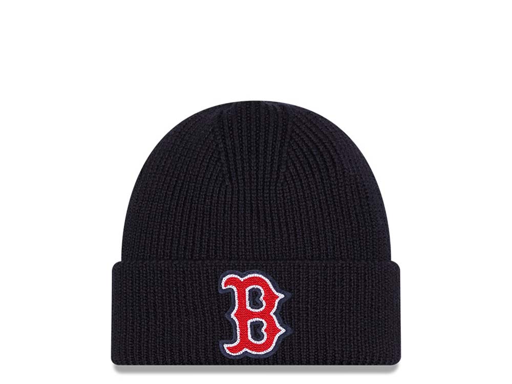 New Era Boston Red Sox Skull Knit Navy Knit