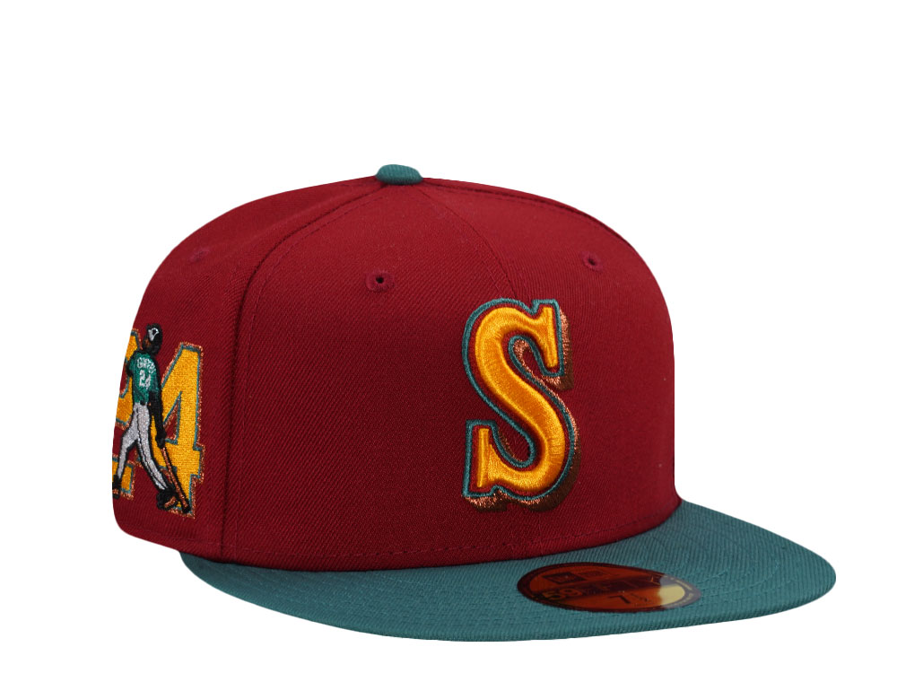 New Era Seattle Mariners Griffey Jr. Red Two Tone Edition 59Fifty Fitted Hat