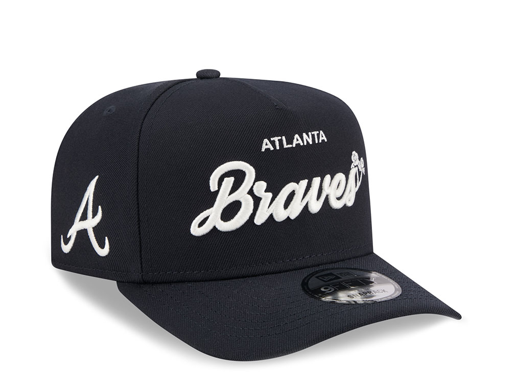 New Era Atlanta Braves Local Play 9Fifty A Frame Snapback Hat