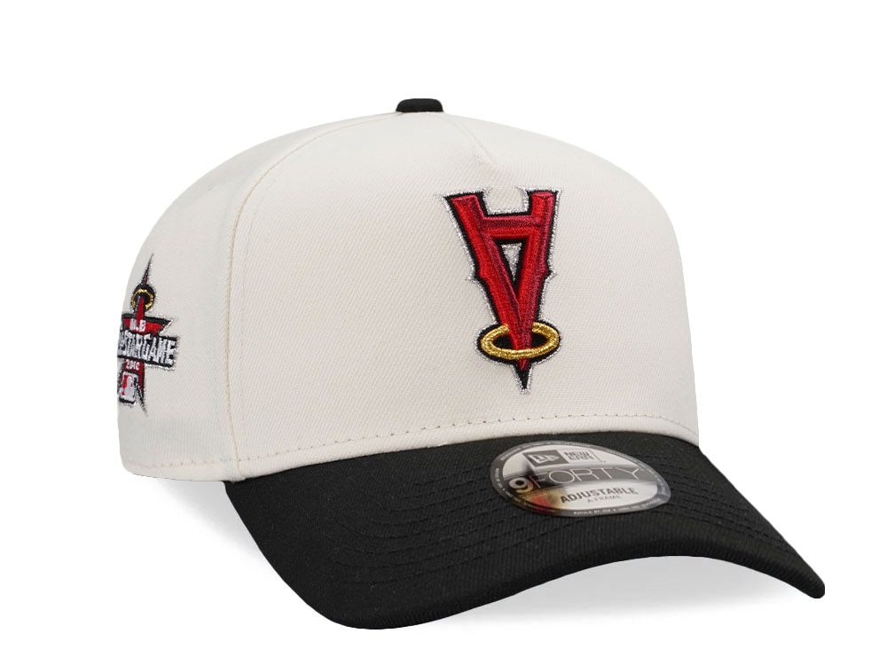 New Era Anaheim Angels All Star Game 2010 Chrome Two Tone Edition 9Forty A Frame Snapback Hat