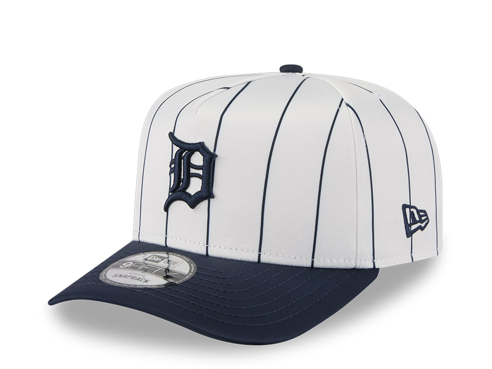 New Era Detroit Tigers Satin Pinstripe 9Fifty A Frame Snapback Hat