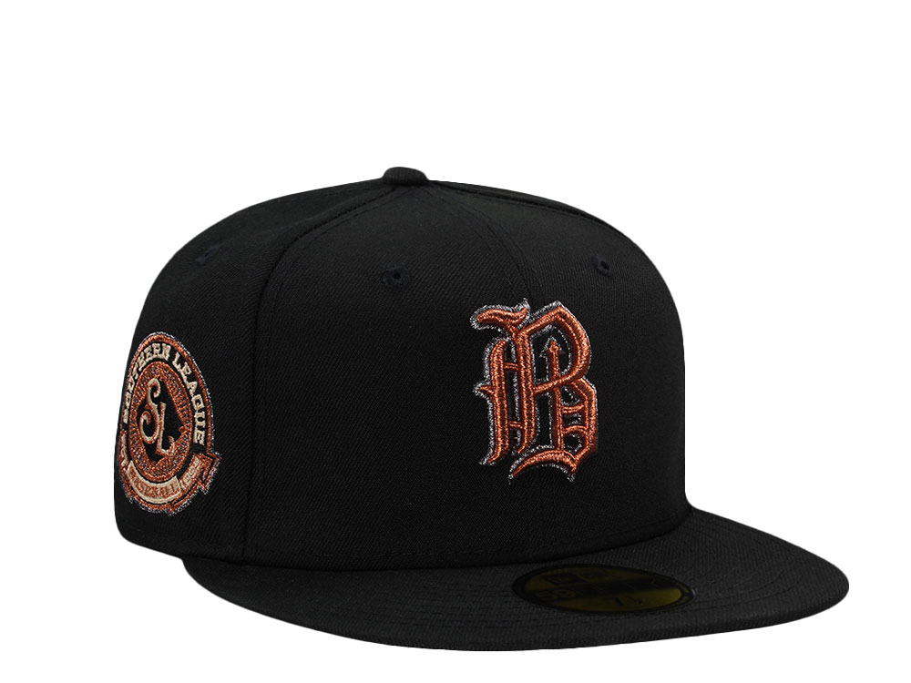 New Era Birmingham Barons Southern League Black Prime Edition 59Fifty Fitted Hat