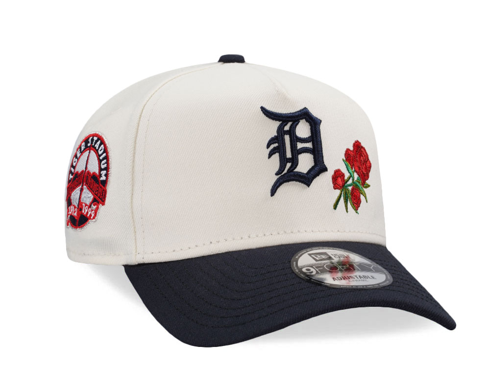 New Era Detroit Tigers Stadium Chrome Two Tone Edition 9Forty A Frame Snapback Hat