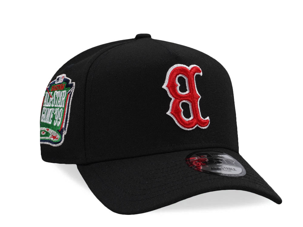 New Era Boston Red Sox All Star Game 1999 Black Prime Edition 9Forty A Frame Snapback Hat