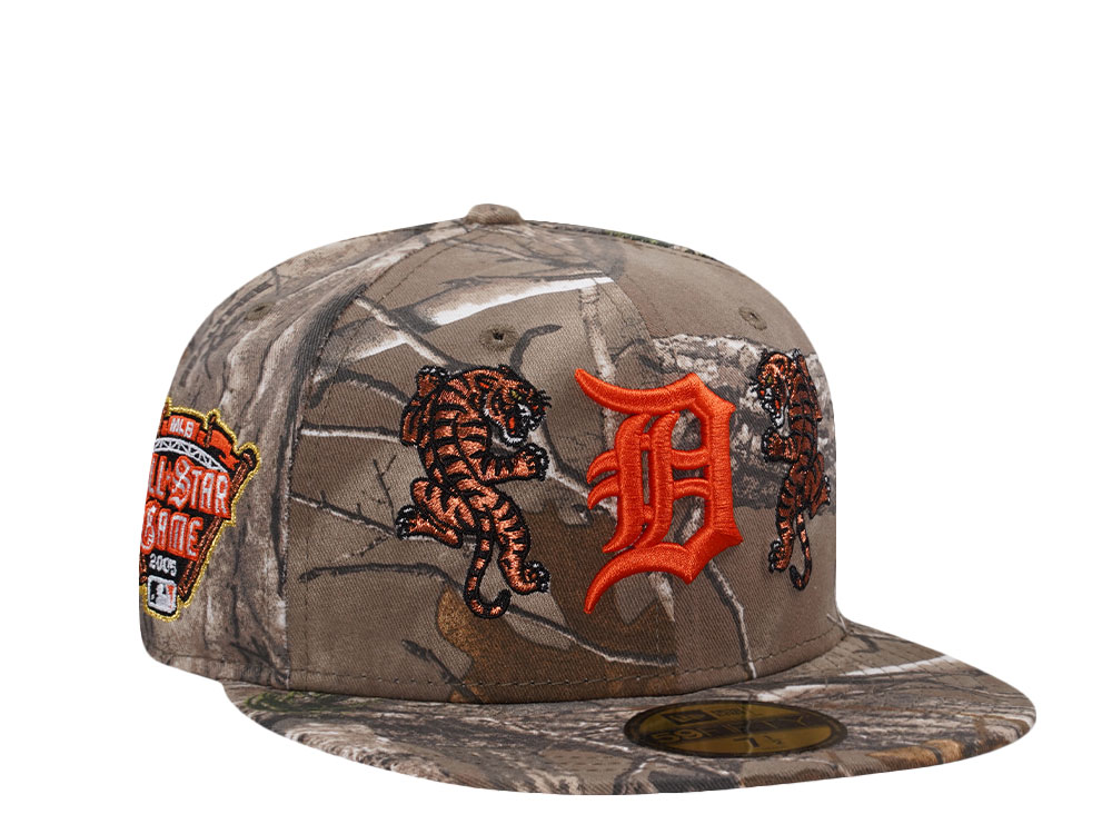 New Era Detroit Tigers All Star Game 2005 Tiger Realtree Edition 59Fifty Fitted Hat