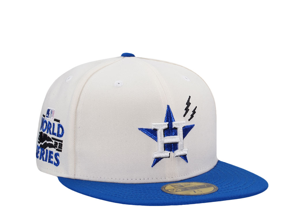 New Era Houston Astros World Series 2022 Chrome Two Tone Edition 59Fifty Fitted Hat