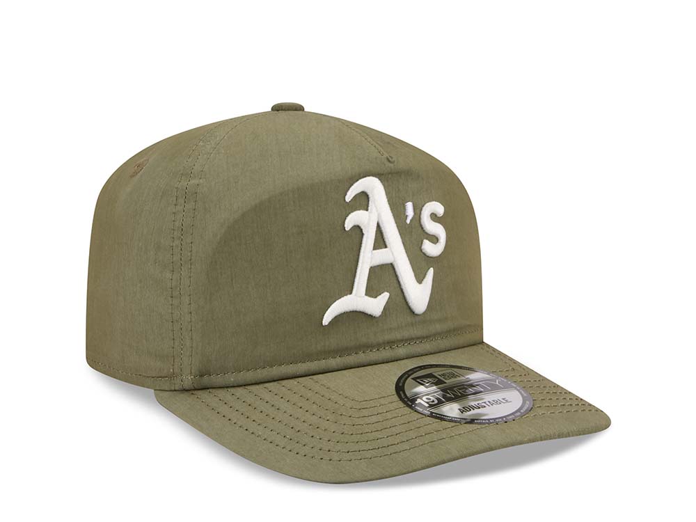 New Era Oakland Athletics Team Script Nylon 19Twenty Snapback Hat