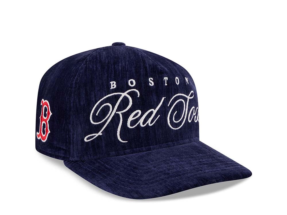 New Era Boston Red Sox Team Script 19Twenty Snapback Hat