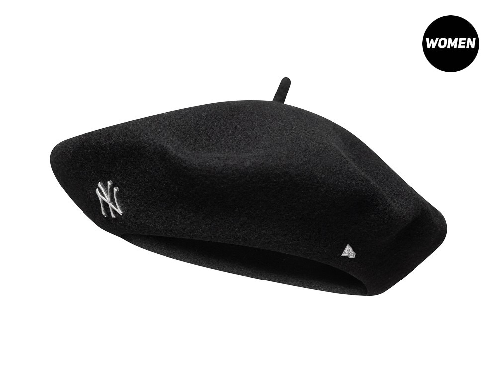 New Era New York Yankees Pin Black Wool Womens Barett