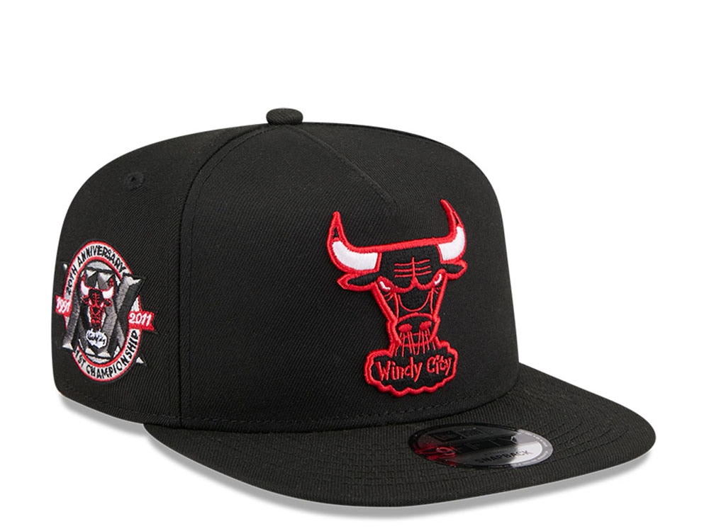New Era Chicago Bulls 20th Anniversary HWC Edition 9Fifty A Frame Snapback Hat