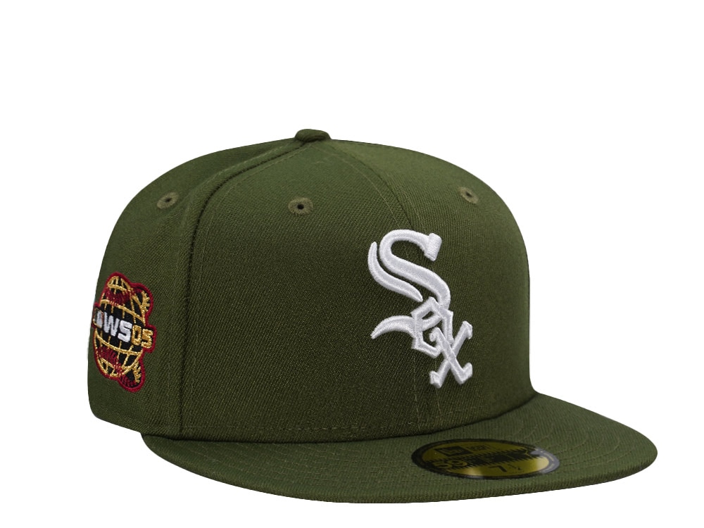 New Era Chicago White Sox World Series 2005 Rifle Green Prime Edition 59Fifty Fitted Hat