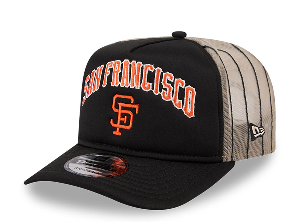 New Era San Francisco Giants Arched 9Fifty A Frame Trucker Snapback Hat