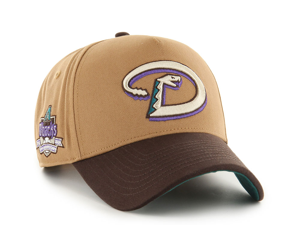 47Brand Arizona Diamondbacks Cooperstown Camel Edition MVP Snapback Hat