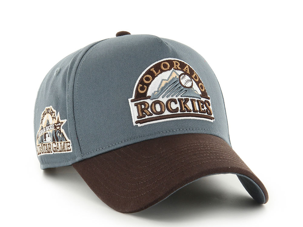 47Brand Colorado Rockies All Star Game 1998 Basalt Edition MVP Snapback Hat