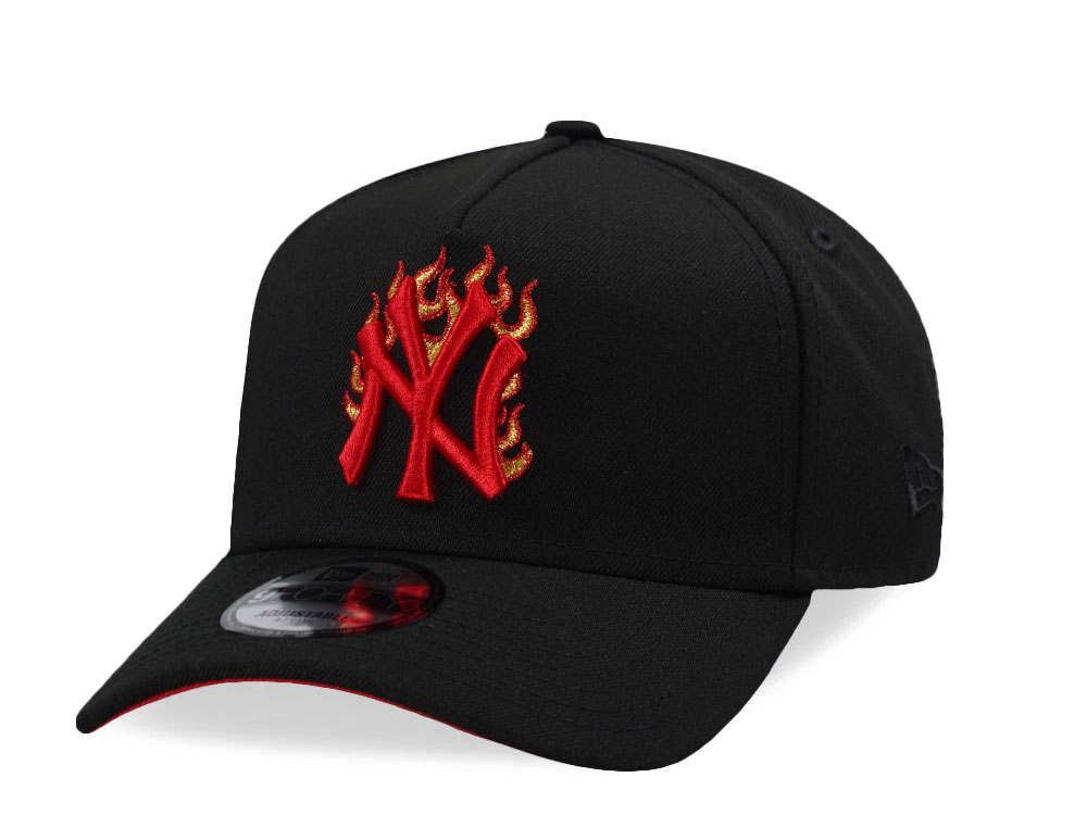 New Era New York Yankees Flame Red Prime Edition 9Forty A Frame Snapback Hat