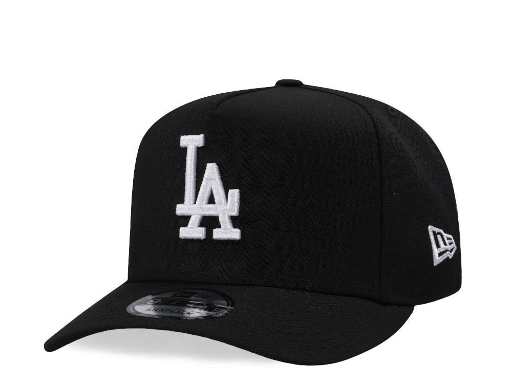 New Era Los Angeles Dodgers Black Classic Edition 9Fifty A Frame Snapback Hat