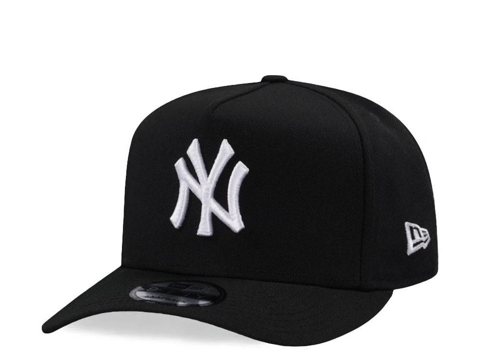 New Era New York Yankees Black Classic Edition 9Fifty A Frame Snapback Hat
