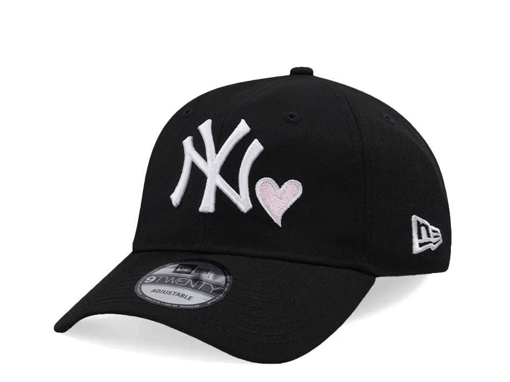 New Era New York Yankees Pink Heart Prime Edition 9Twenty Strapback Hat