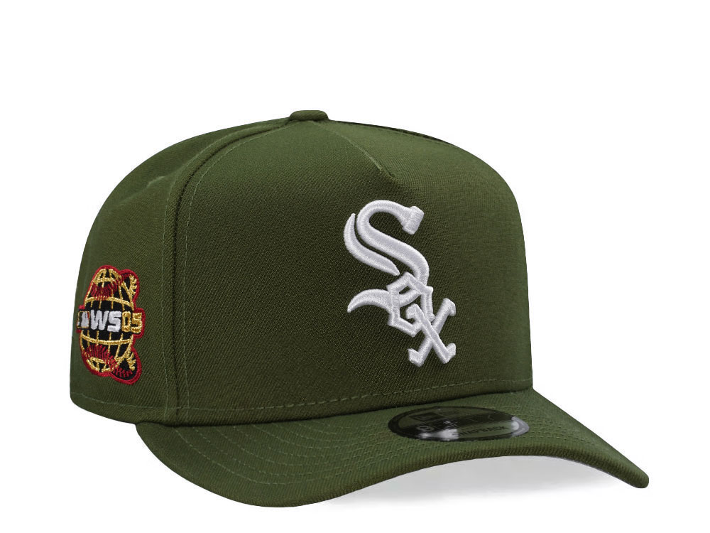 New Era Chicago White Sox World Series 2005 Rifle Green Edition 9Fifty A Frame Snapback Hat
