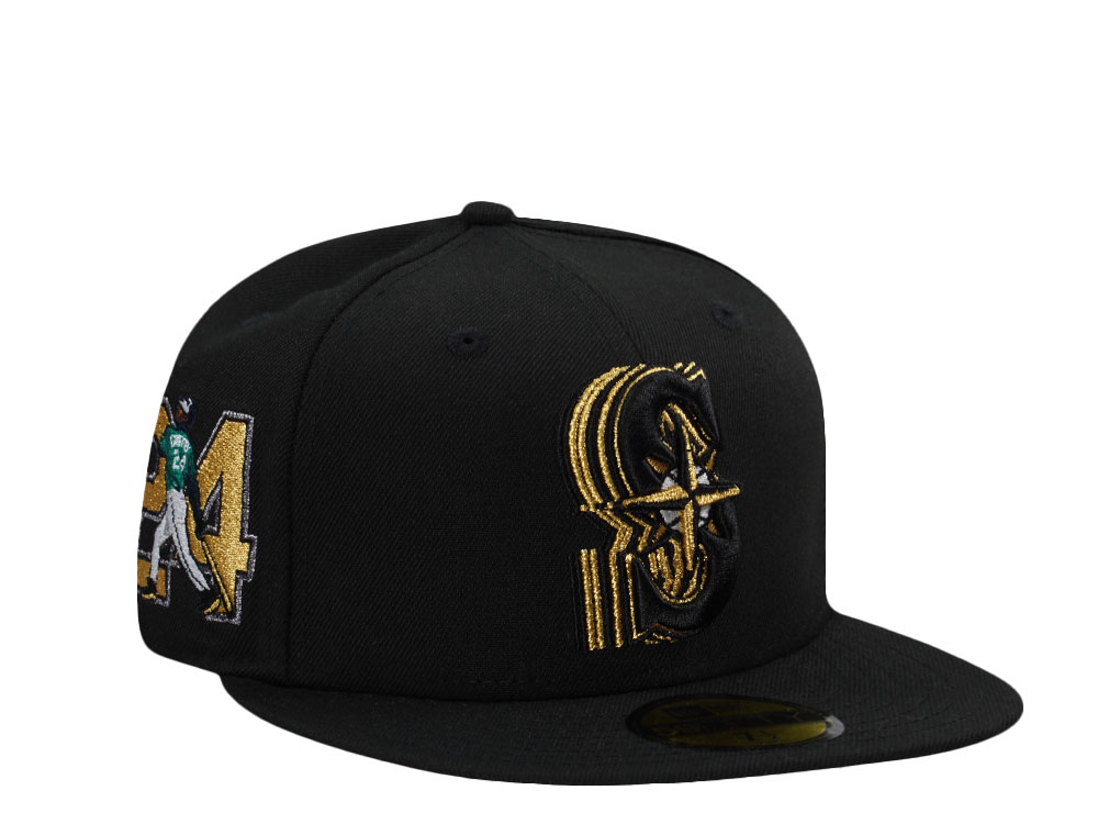 New Era Seattle Mariners Griffey Jr. Black Prime Edition 59Fifty Fitted Hat