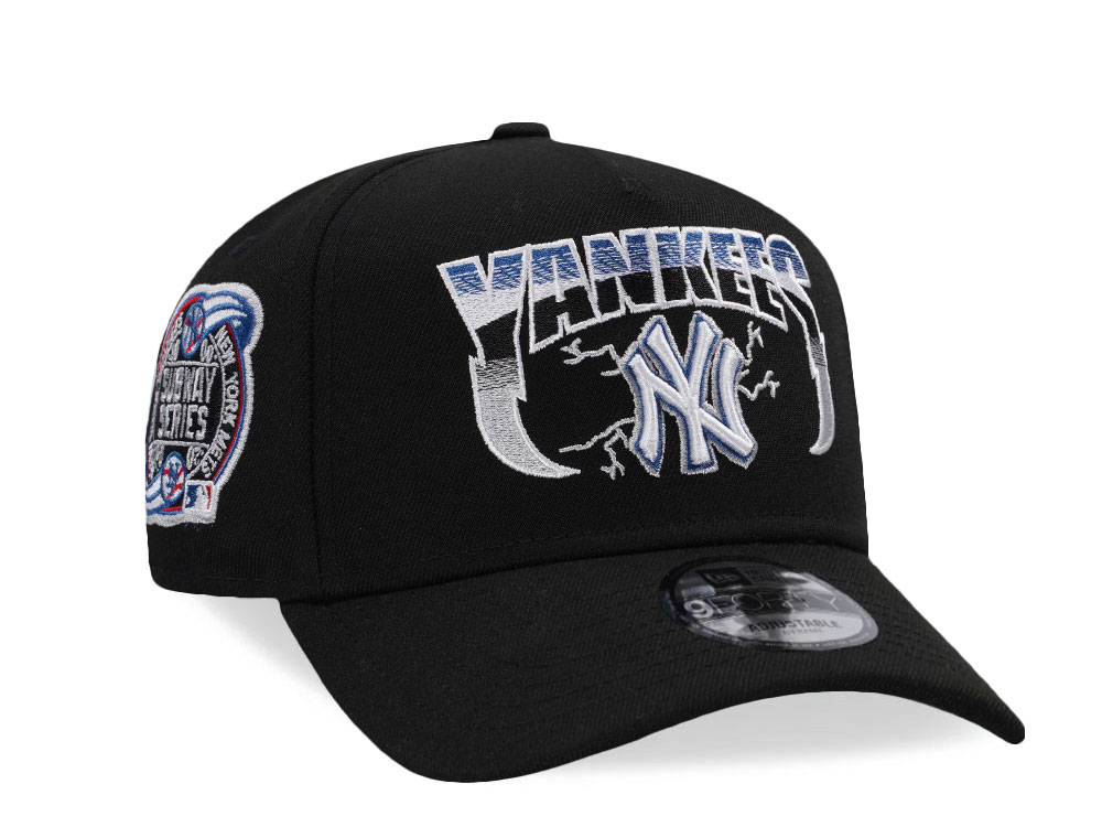 New Era New York Yankees Subway Series 2000 Black KISS Edition 9Forty A Frame Snapback Hat