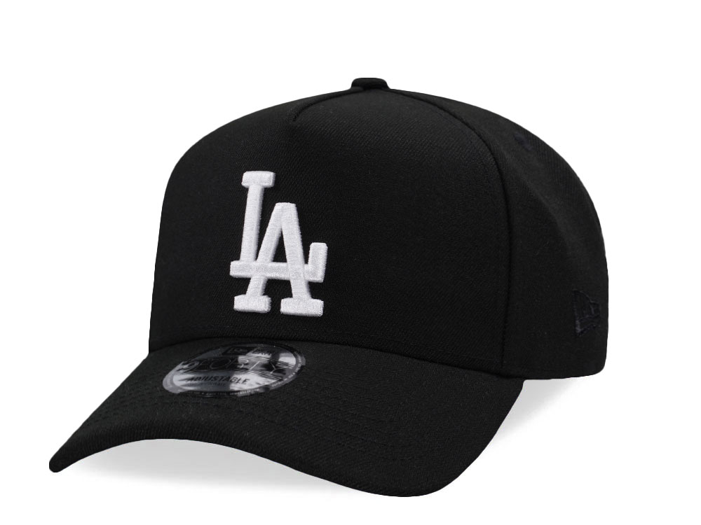 New Era Los Angeles Dodgers Black Classic Classic Edition 9Forty A Frame Snapback Hat